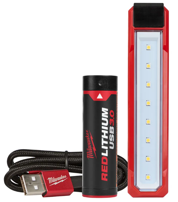 MILWAUKEE REDLITHIUM™ 3.0AH USB RECHARGEABLE POCKET FLOOD LIGHT KIT L4FL301