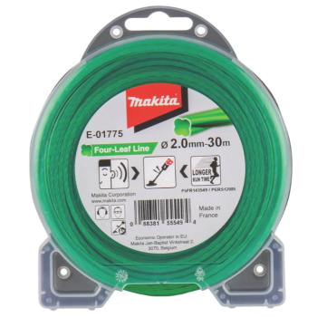 Makita E-01775 2mm x 30m Four Leaf Nylon Trimmer Line Cable