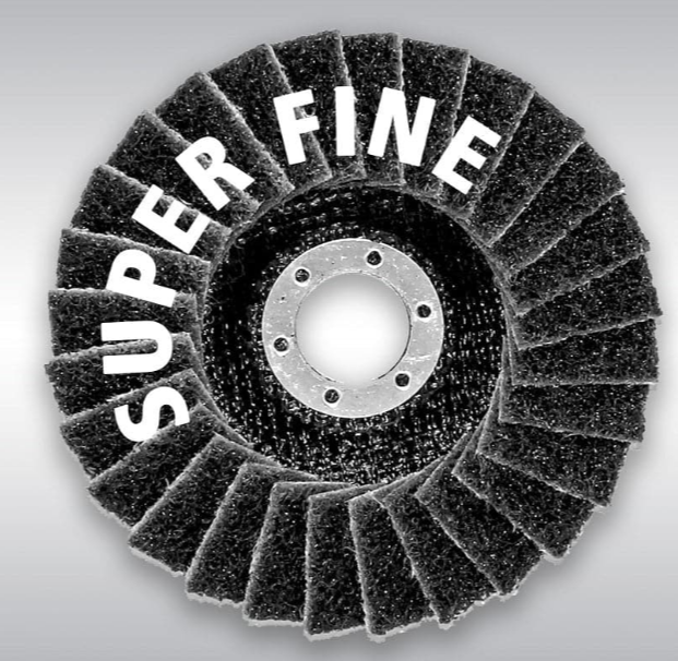 Makita B-40989 125mm (5") x 22.23mm Super Fine Flat Finishing Flap Disc