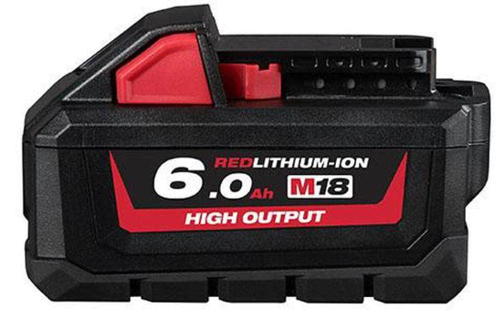 Milwaukee M18HB6 18V 6.0Ah REDLITHIUM-ION Cordless High Output Battery