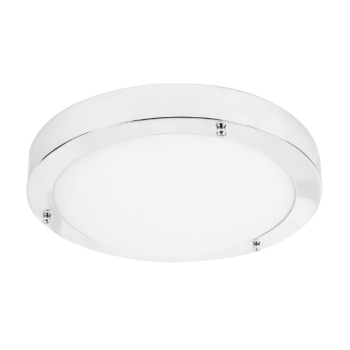 LED 9W IP44 Glass Chrome Bathroom Fitting 545lm