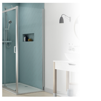 Aqualux Origin 6 6mm Shower Enclosure Side Panel Only 800mm