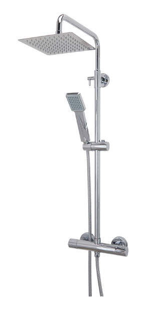 Nairn 2 Thermostatic Bar Diverter Mixer Shower