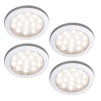 Sensio Pinto LED Round Under Cabinet Light Kit 24V Warm White