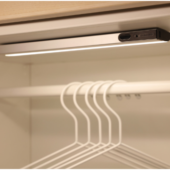 Integral LED Sensorlux USB Rechargeable Cabinet Wardrobe Light IR Hand Wave and Dimmable Door Sensor