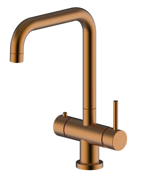 Reginox Amanzi 3-in-1 Boiling Water Tap Copper