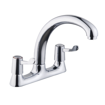 Contract Lever Deck Mixer Kitchen Tap
