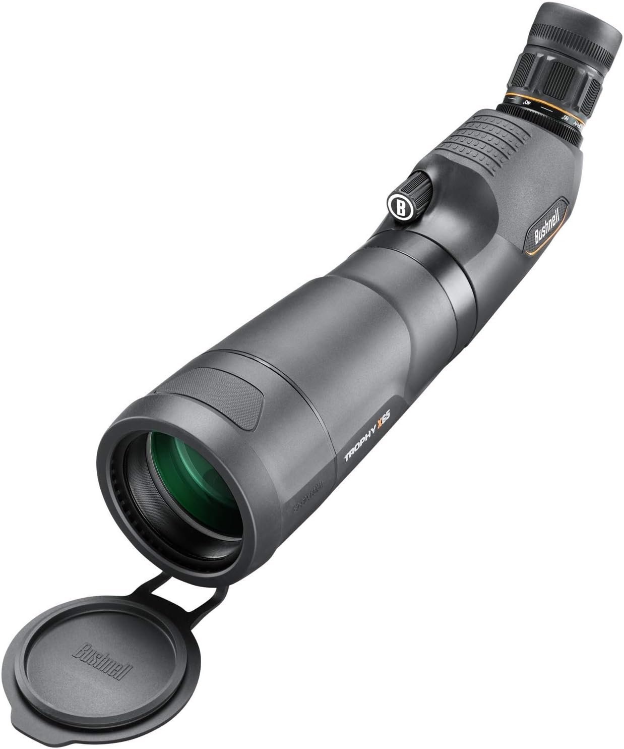 Bushnell Trophy Xtreme Spotting Scope 20-60x65 – 45 Degree Angled Scope